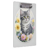 Porte-bloc Cute Kitten avec Fleurs (Swatch)