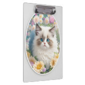 Porte-bloc Cute Kitten avec Fleurs (Swatch)