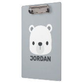 Porte-bloc Cute Little Polar Bear (Gauche)