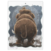 Porte-bloc Cute Mastodon (Dos)