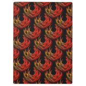 Porte-bloc Cute Modern Boho Elegant Abstract Art Pattern #503 (Dos)