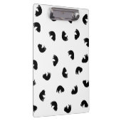 Porte-bloc CUTE Motif de chat noir et blanc (Swatch)