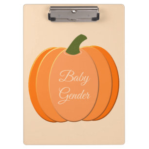 Porte-bloc Cute Orange Genre Neutre Citrouille Personnalisé