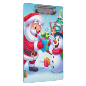 Porte-bloc Cute Père Noël et Snowman (Swatch)