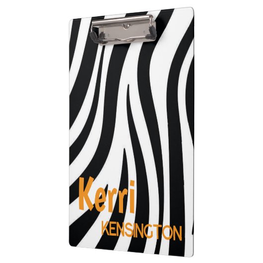 Porte-bloc Cute Personalized Leopard Print Clipboard  (Gauche)