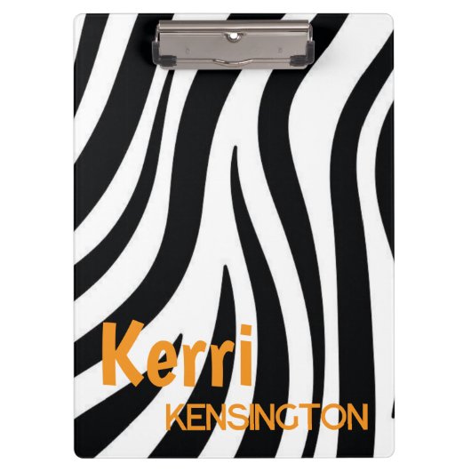 Porte-bloc Cute Personalized Leopard Print Clipboard (Devant)