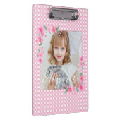 Porte-bloc Cute Personnalisée une photo rose (Swatch)