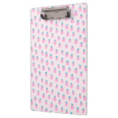 Porte-bloc Cute Pink Strawberry Pattern – Kawaii Girly (Gauche)