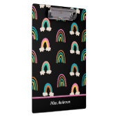 Porte-bloc Cute Rainbow Patten personnalisable enseignant (Swatch)