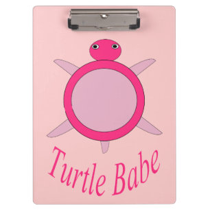 Porte-bloc Cute Rose Tortue Porte - bloc de bébé