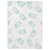 Porte-bloc Cute Sheep – Whimsical Seamless Pattern (Dos)