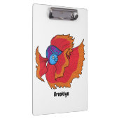 Porte-bloc Cute Siamese combat poisson betta dessin (Swatch)