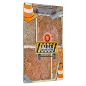 Porte-bloc Cute Under Construction Clipboard  (Swatch)