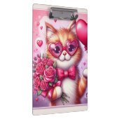 Porte-bloc Cute Valentine's day cat/chaton (Swatch)