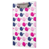 Porte-bloc Cute Whales, Pattern of Whales, Sea Animals (Gauche)