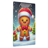 Porte-bloc Cute Whimsical Noël/homme en pain d'épices d'hiver (Swatch)