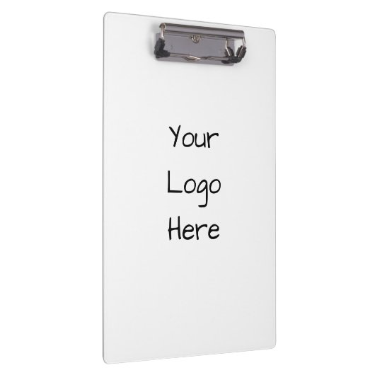 Porte-bloc Cute Your Logo Here Black & White Clipboard  (Swatch)