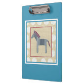 Porte-bloc Cutout Zebra sur Arrière - plan crème (Gauche)