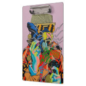 Porte-bloc cyberpunk, anime, manga, acide, cyber, art, (Gauche)