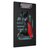 Porte-bloc Cyberpunk Ninja Chat noir (Swatch)