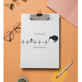 Porte-bloc Cycling Life, Nouvelle-Zélande personnalisable