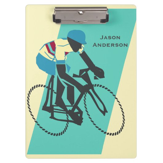 Porte-bloc Cycliste n° 3 (Devant)