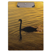 Porte-bloc Cygne d'or (Devant)