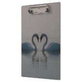 Porte-bloc Cygnes sur le lac (Gauche)