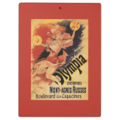 Porte-bloc Cymbales se brisantes de fille de boîte de nuit (Dos)