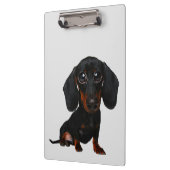Porte-bloc Dachshund Chien Caricature Porte - bloc (Gauche)