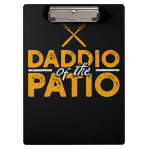 Porte-bloc Daddio Of The Patio Funny Grill