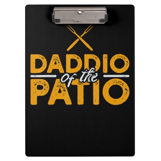Porte-bloc Daddio Of The Patio Funny Grill (Devant)