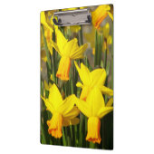 Porte-bloc Daffodiles de printemps jaune Floral (Gauche)