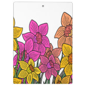 Porte-bloc Daffodils colorés Fleurs Design (Dos)