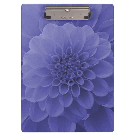 Porte-bloc Dahlia bleu (Devant)