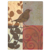 Porte-bloc Damask Sparrow (Dos)