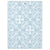 Porte-bloc Damassé bleu-clair (Dos)