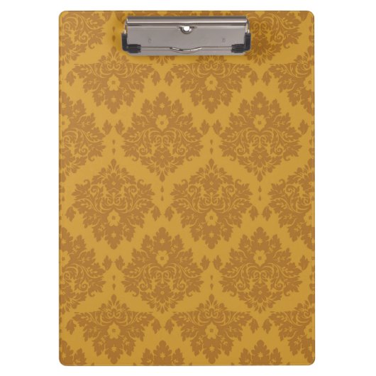 Porte-bloc Damassé d'or de luxe (Devant)