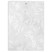 Porte-bloc Damassé florale personnalisée de note de musique (Dos)