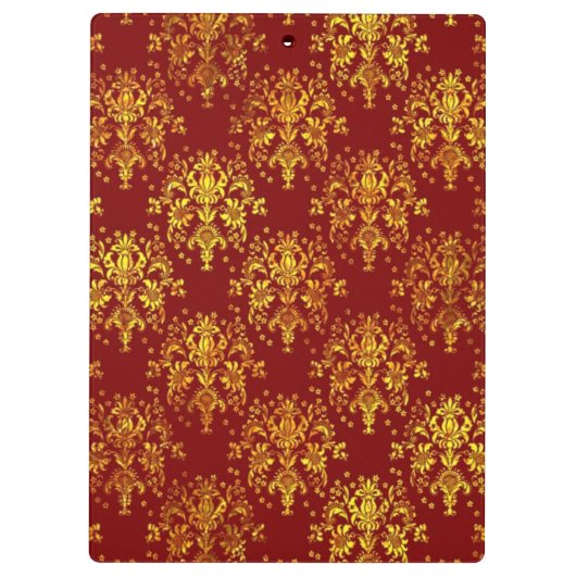 Porte-bloc Damassé riche de vacances (Dos)