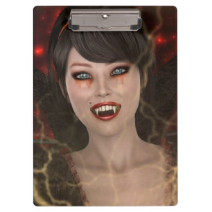 Porte-bloc Dame Vampire