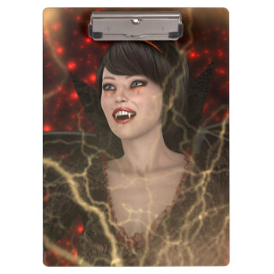 Porte-bloc Dame Vampire