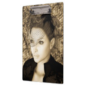 Porte-bloc Dame Vintage (Gauche)