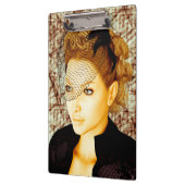 Porte-bloc Dame Vintage (Gauche)