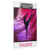 Porte-bloc Danse Abstraite rose et violette (Swatch)