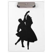 PORTE-BLOC DANSEURS DE SILHOUETTE (Devant)