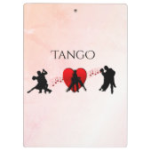 Porte-bloc Danseurs de tango (Dos)