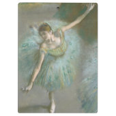 Porte-bloc Danseuse dans Green Edgar Degas (Dos)