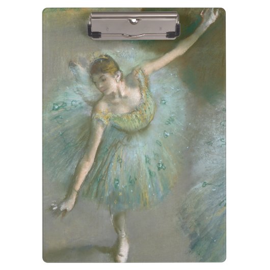 Porte-bloc Danseuse dans Green Edgar Degas (Devant)