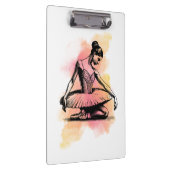 Porte-bloc Danseuse de ballet dansant en couleur (Swatch)